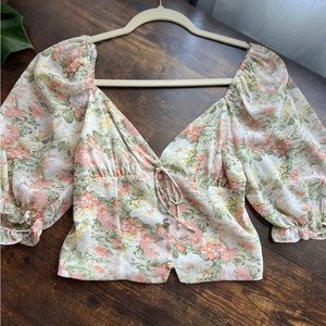 ❌SOLD❌  spring sweetheart blouse